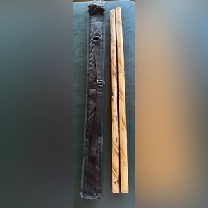 Escrima sticks/ Arnis with casing